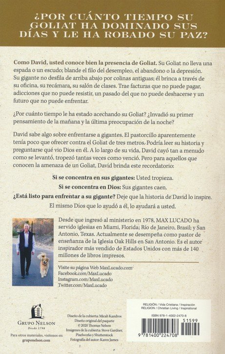 Libro Enfrente A Sus Gigantes - Max Lucado