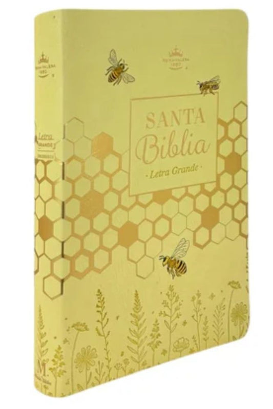 Biblia Obsequios Y Premios Rvr60C Amarillo Abejas