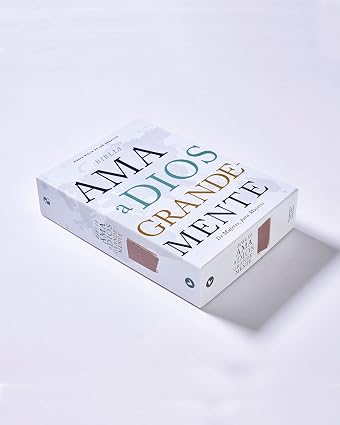 Biblia Ama A Dios Grandemente, Oro Rosa, Nbla
