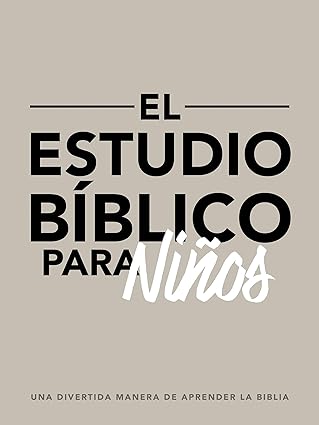 Libro El Estudio Biblico Para Niños, Zach Winda