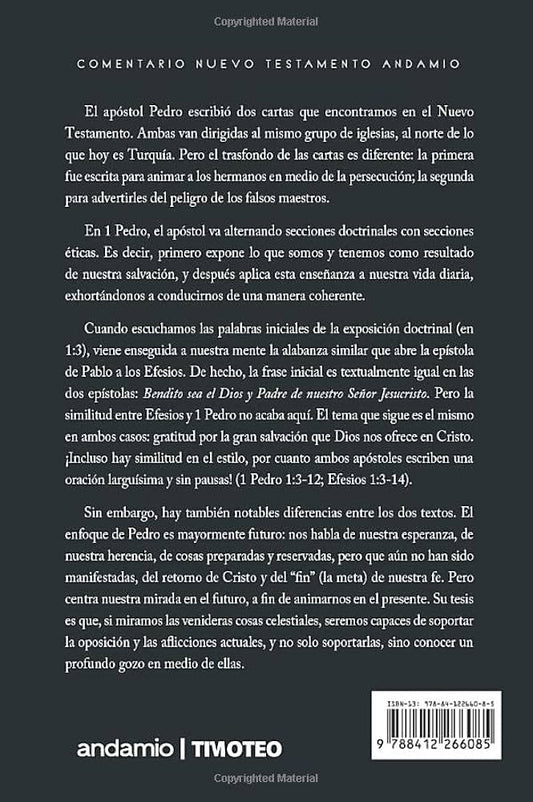 Libro 1 Pedro Comentario Nuevo Testamento - David Burt