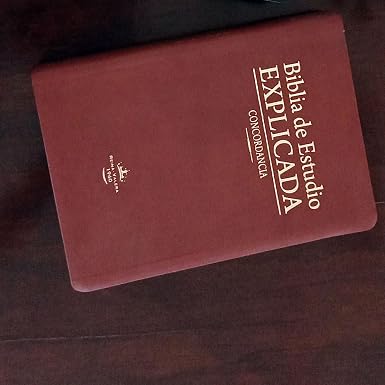 Biblia de estudio Explicada (Piel especial marrón claro)