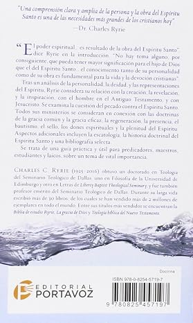 Libro El Espíritu Santo - Charles C. Ryrie