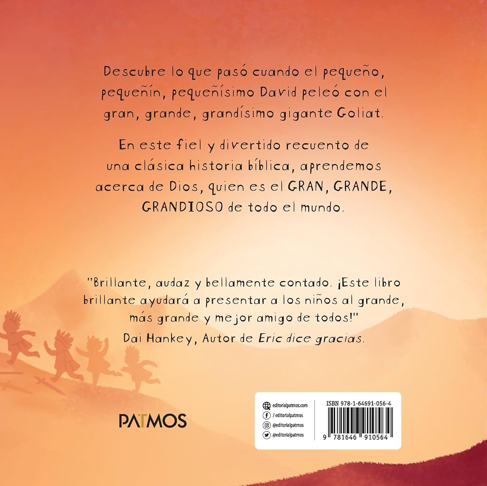 Libro David Y El Grandísimo Gigante, Tim Thornborough