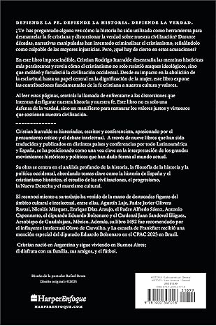 Libro Mentiras - 12 mitos sobre el cristianismo histórico que la izquierda quiere que creas - Cristian Rodrigo Iturralde