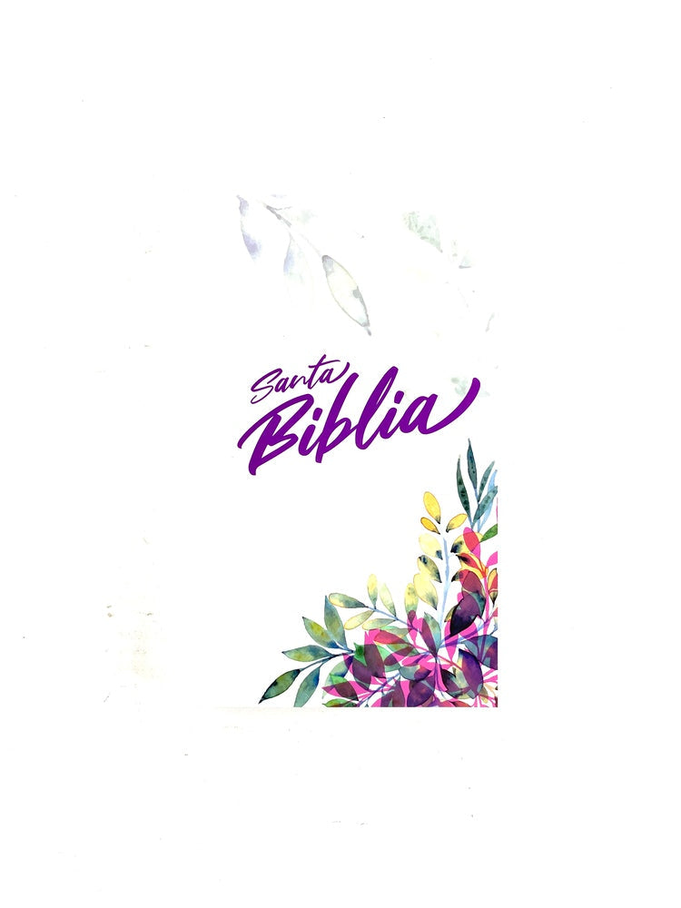 Biblia RVR 1960 - Flores Blanco (Caja x32)