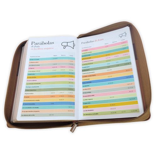 Biblia Tricolor café/café/marrón, RVR060