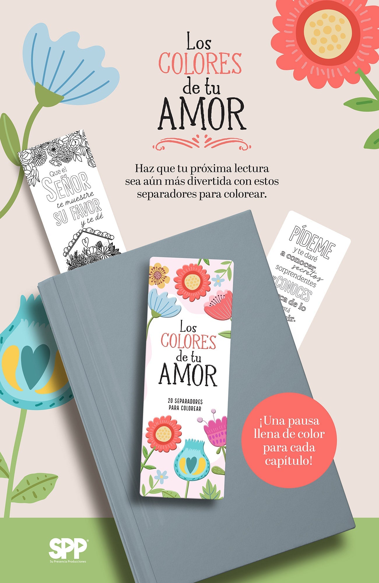 Separadores Para Colorear Los Colores De Tu Amor, Spp