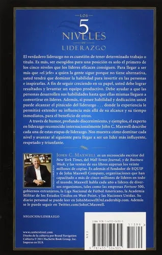 Libro Los 5 Niveles De Liderazgo - John C. Maxwell