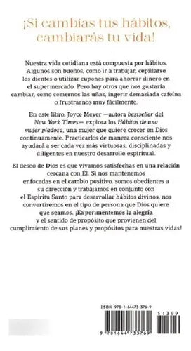 Libro, Hábitos De Una Mujer Piadosa: Supera Los Problemas Que Afectan A Tu Corazón, Mente Y Alma - Joyce Meyer