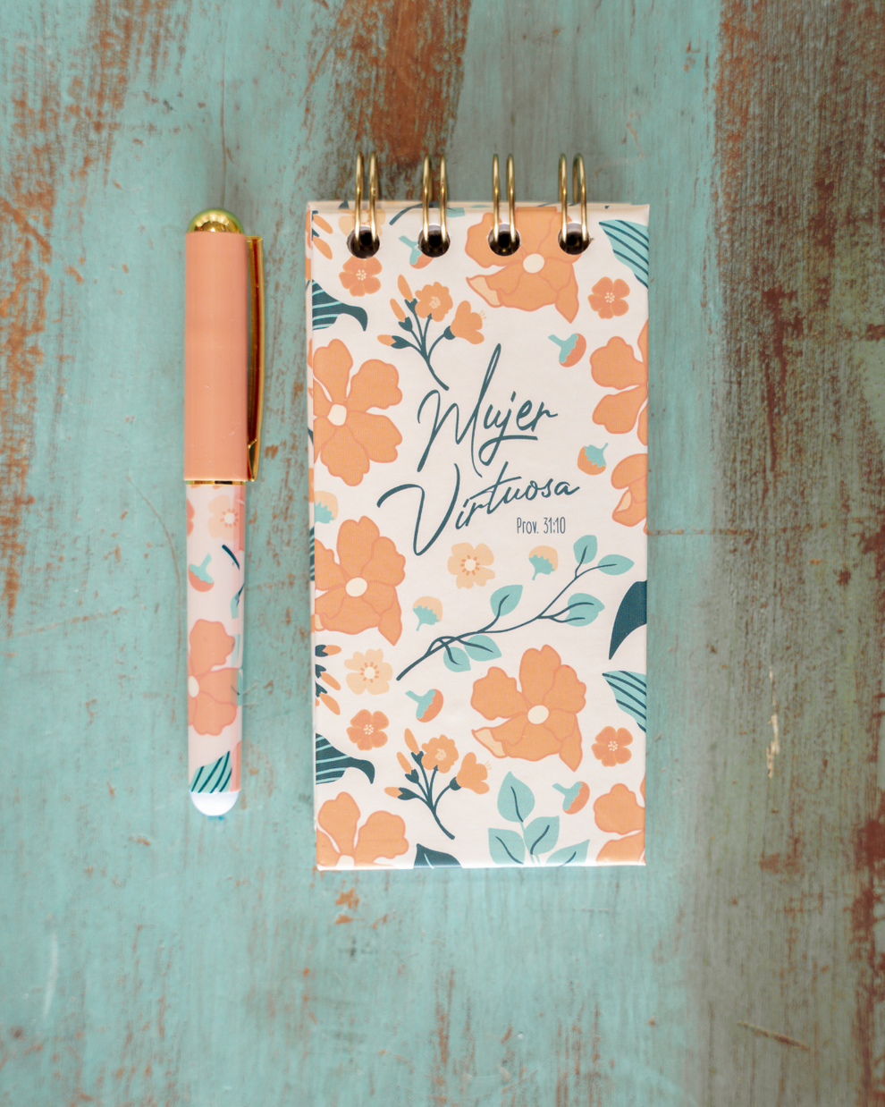 Libreta con Bolígrafo, Mujer Virtuosa