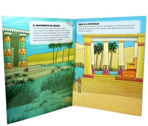 Libro La Historia de Moises, por Varios Autores