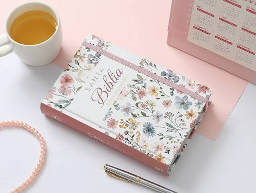 Biblia RVR60 065c Tapa Dura Primavera blanca