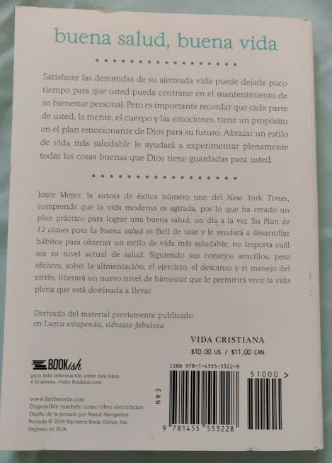 Libro Buena Salud, Buena Vida - Joyce Meyer
