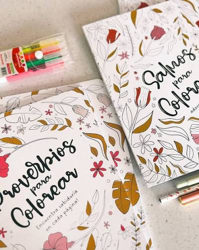 Libro Salmos para colorear