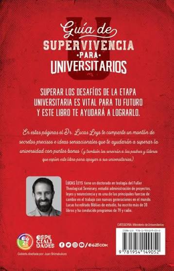 Libro Guía De Supervivencia Para Universitarios - Lucas Leys