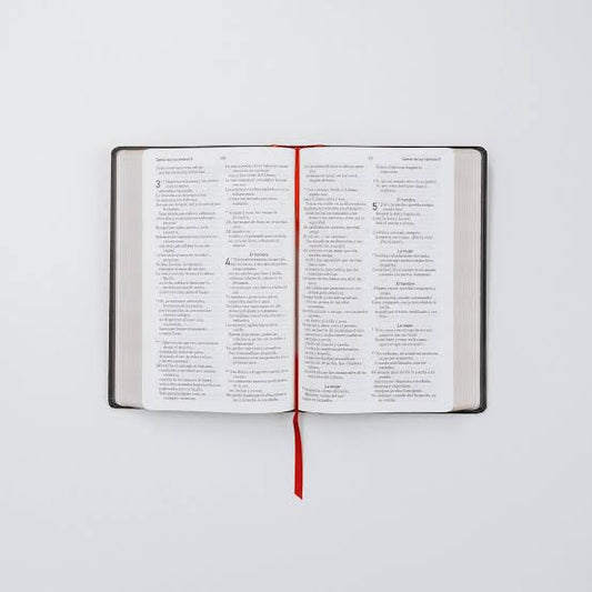Biblia El Mensaje Fiel, Tapa dura, Cruz Roja