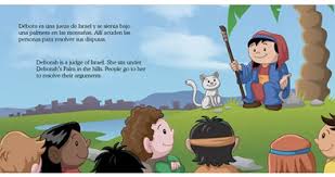 Libro Pequeños Héroes De La Biblia: Débora