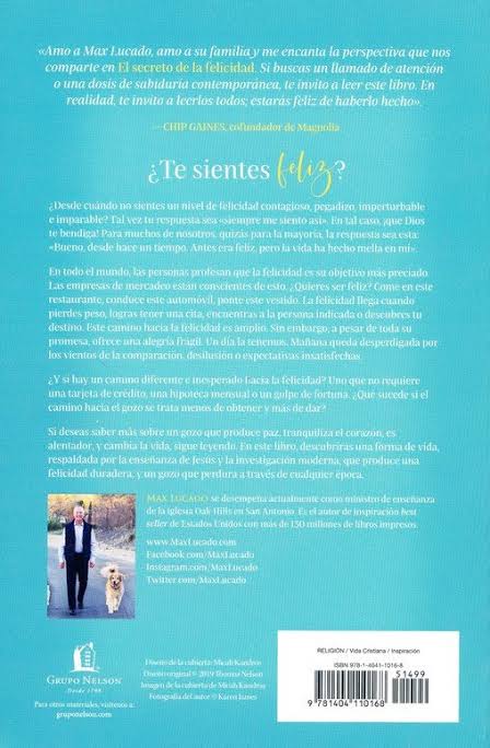 Libro El Secreto De La Felicidad - Max Lucado