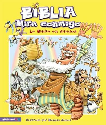 Biblia Mira Conmigo en Dibujos para Niños | Biblia Ilustrada Infantil