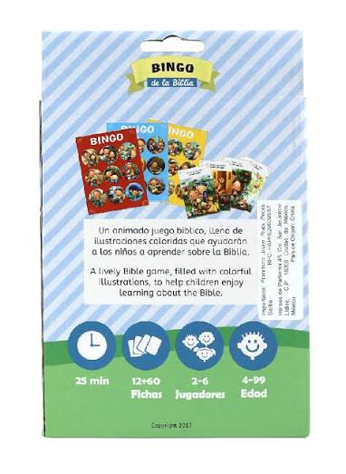 Libro Bingo De La Biblia