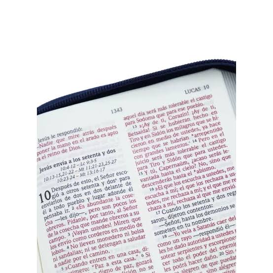 Biblia Con Cierre Azul - NVI