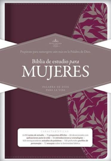 Biblia De Estudio Para La Mujer Vinotinto/ Fucsia - Dorothy Kelley Patterson Rvr 1960