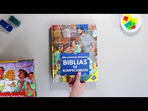 Libro Historias Favoritas, Biblias de Rompecabezas para Niños