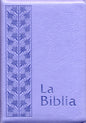 Biblia Flexible Lila Plateada Con Cierre - Tla