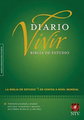 Biblia De Estudio Del Diario Vivir, Tapa Dura Con Indice - Ntv