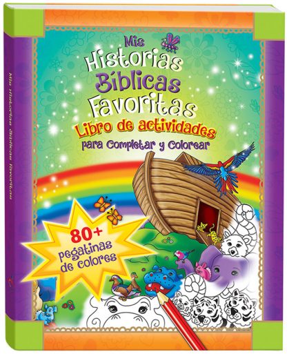 Libro Mis Historias Bíblicas Favoritas - Libro De Actividades con stickers