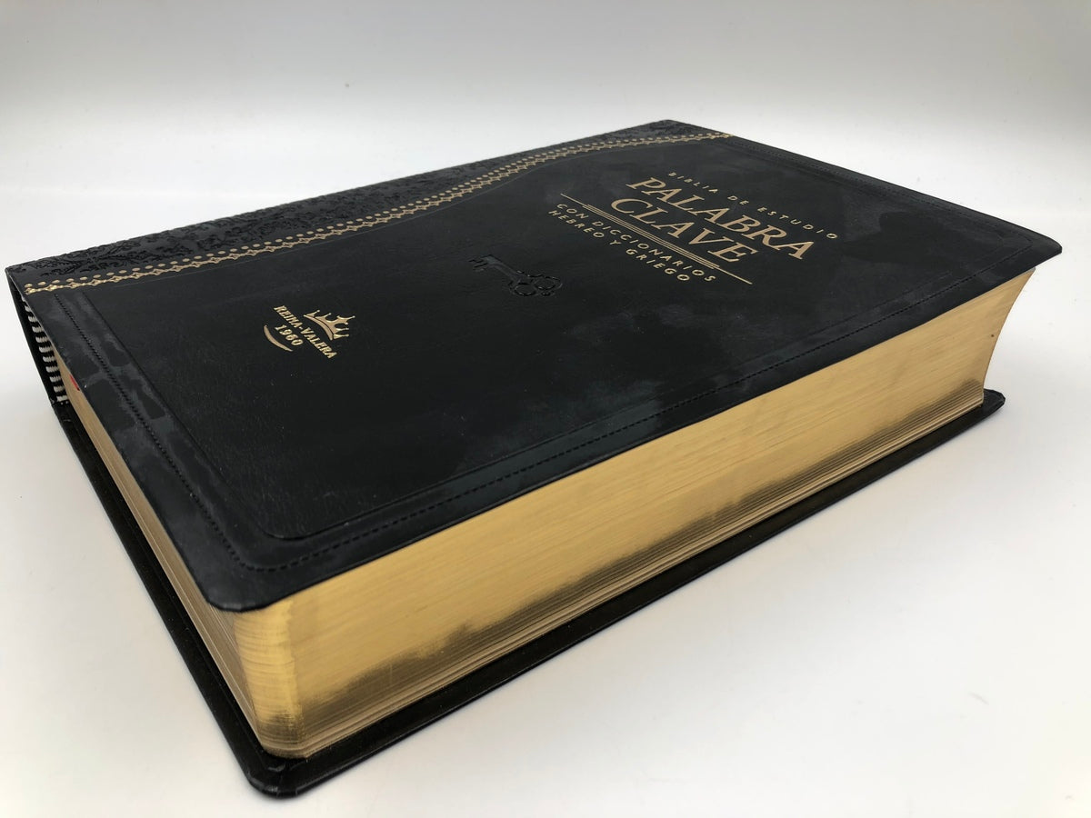 Biblia De Estudio Palabra Clave, Marrón - Rvr 1960