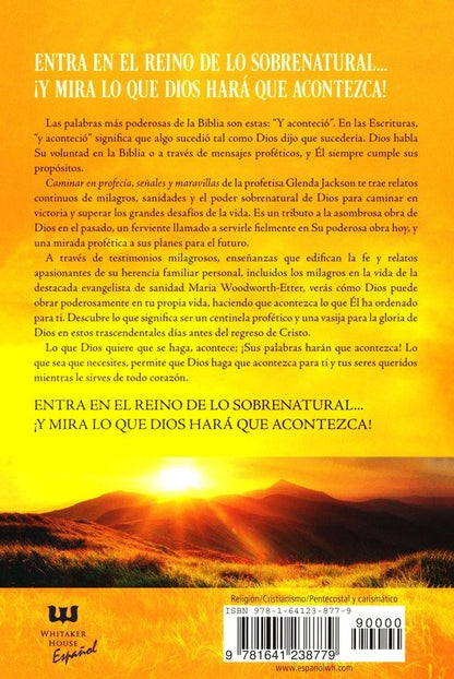 Libro Caminar En Profecía, Señales Y Maravillas Glenda Jackson - Glenda Jackson