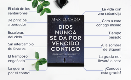 Libro Dios Nunca Se Da Por Vencido Contigo -  Max Lucado