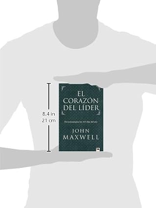 Libro El Corazón Del Líder, Devocional Para Los 365 Días, John Maxwell