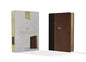 Biblia temática de estudio, marrón oscuro/marrón piel fabricada, RVR1960