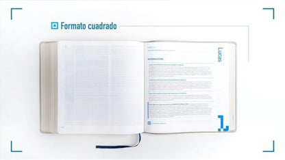 Biblia Principios para Vivir – Biblia Español con Códigos QR y Videos - Biblia de Estudio: Símil Piel Arena, NTV
