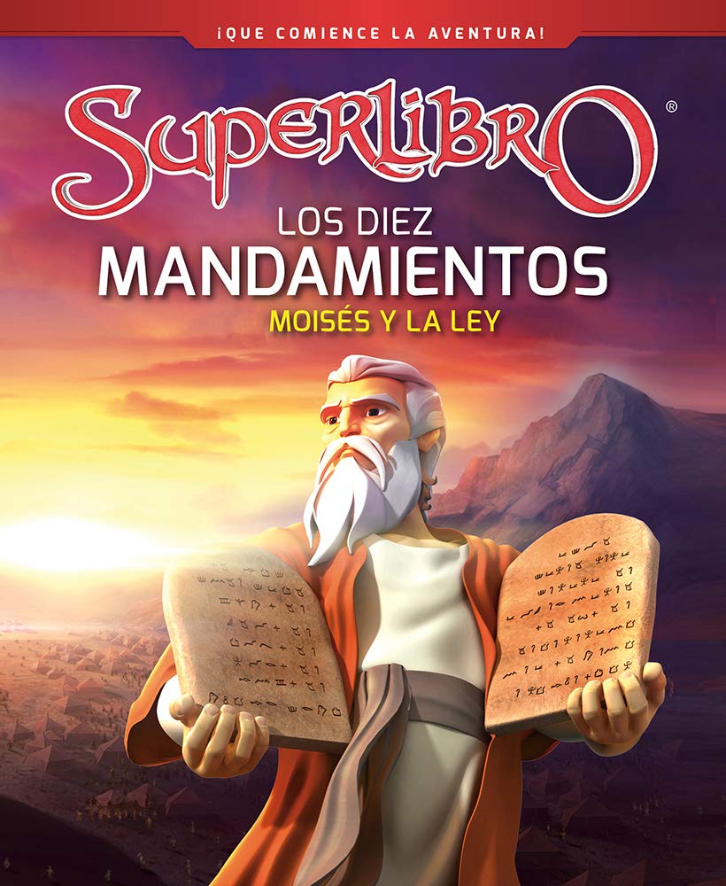 Superlibro Los Diez Mandamientos Moises Y La Ley