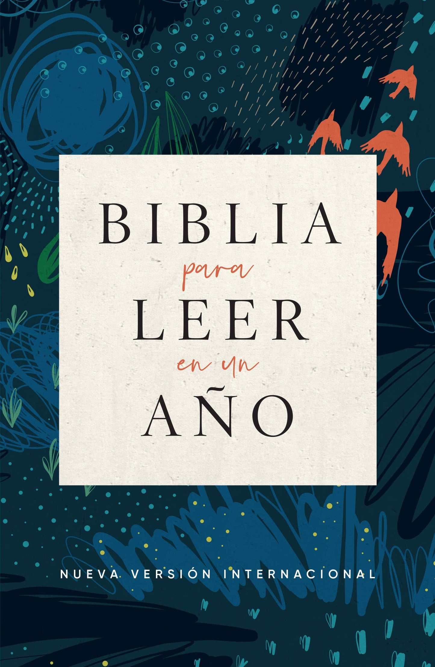 Biblia Para Leer En Un Año, Rústica Naturaleza 1 - Nvi
