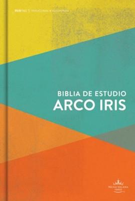 Biblia De Estudio Arco Iris, Tapa Dura, RVR 1960