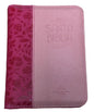 Biblia RVR026Cztilm Fucsia Canto Plateado Cierre