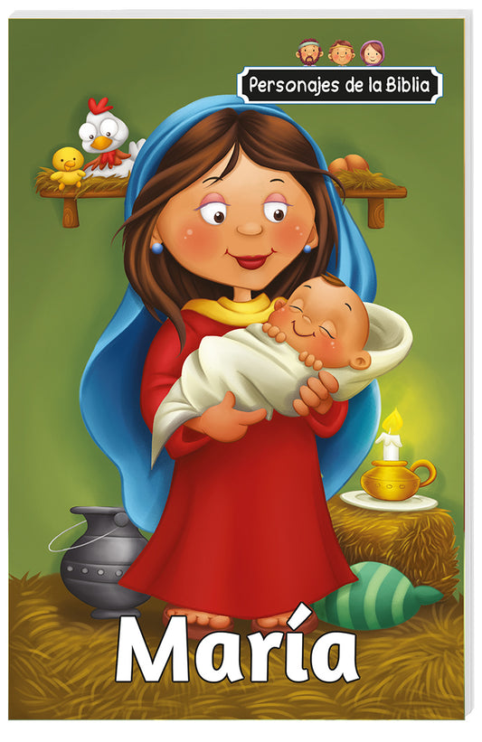 Libro Personajes De La Biblia: María