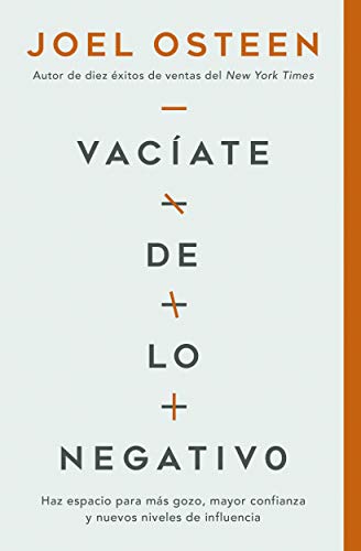 Libro Vacíate De Lo Negativo, Joel Osteen