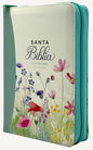 Biblia RVR60 045Cz Cp Lg Pjr Colección Primaveral Turquesa