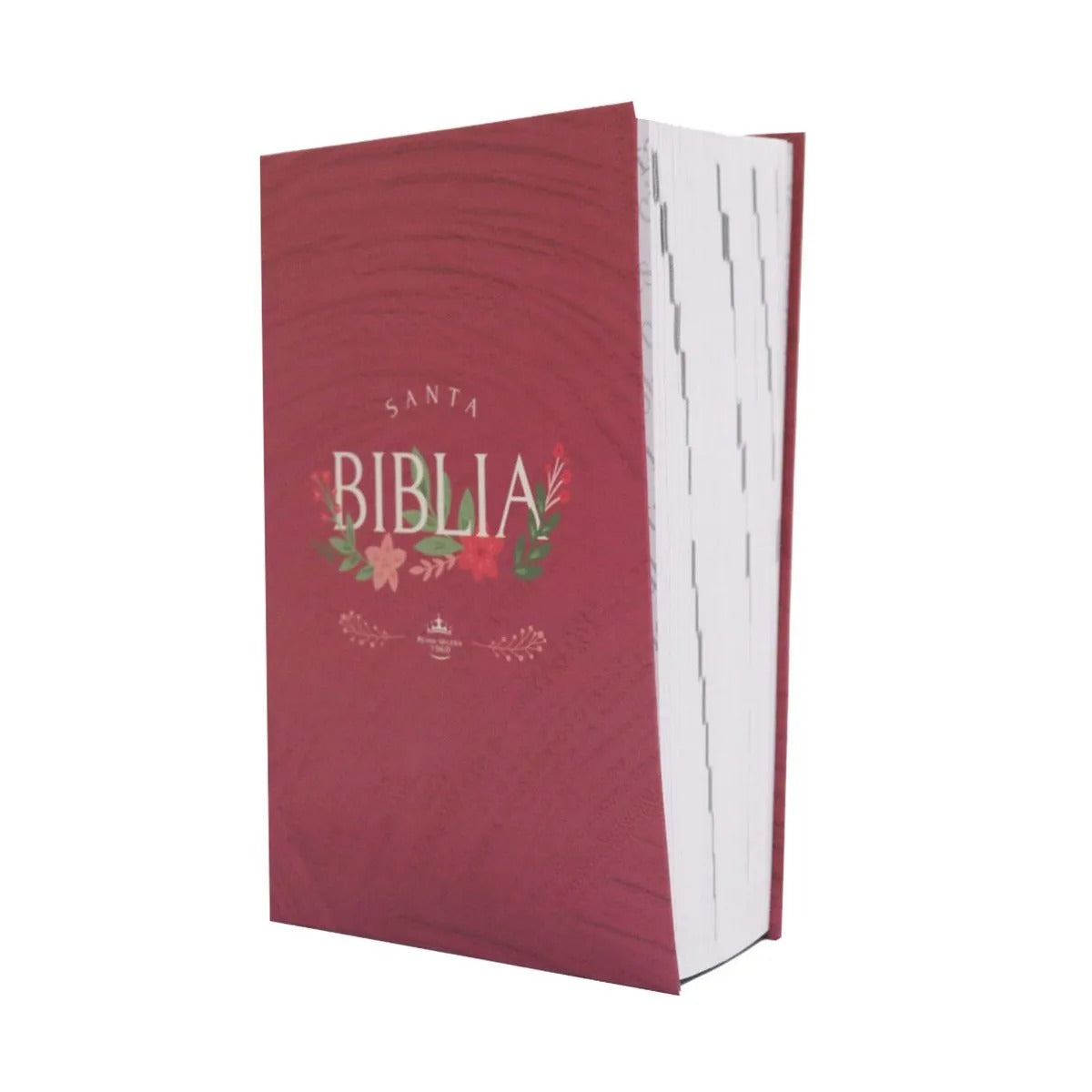 Biblia RVR062Lg Rosado Canto Blanco, RVR 1960