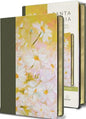Biblia Reina Valera 1960 Letra Grande. Piel Verde Con Flores