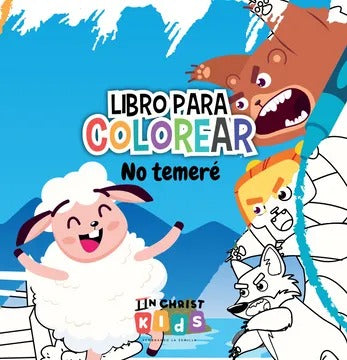 Libro Para Colorear No Temere/ Ovejita Joy