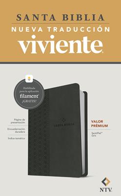 Biblia Valor Prémium NTV Con Filament Sentipiel, Gris