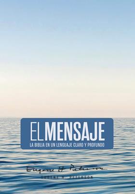 Biblia El Mensaje, Tapa Dura, Ocean Blue