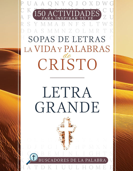 Libro Sopa de Letras La Vida y Palabra de Cristo J. Cunningham Geikie